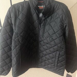 Hawke & Co Men's Dark Quilted Puffer Jacket
